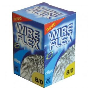 Clips 8/0 Wire Flex- 25unidades