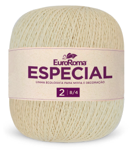 Barbante EuroRoma Especial nº 2 500g 1700m